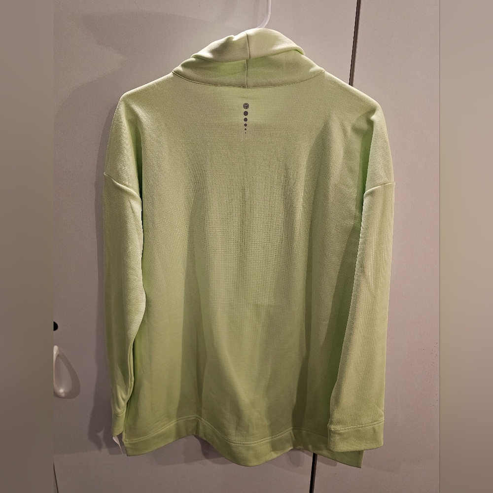 Talbots Light Green Turtleneck Pullover Sweatshirt - Picture 3 of 5